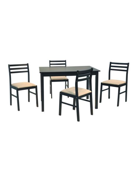 Комплект Пилар венге (стіл+4 стільця)