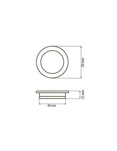 Ручка MD0103 метал золото