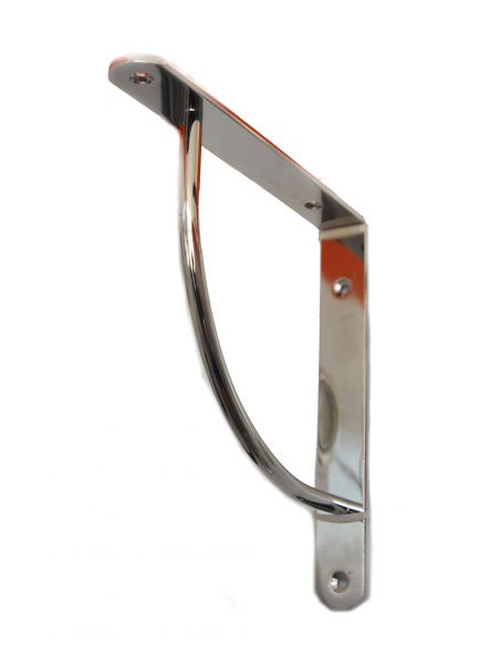 Угол под полку хром выпуклый GTV