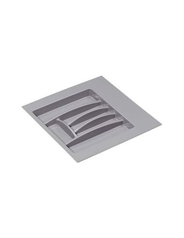 Лоток для столових приладів сірий 300-350 