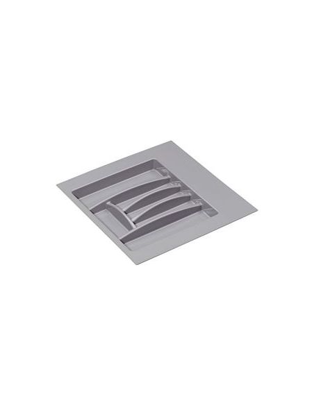 Лоток для столових приладів сірий 300-350 