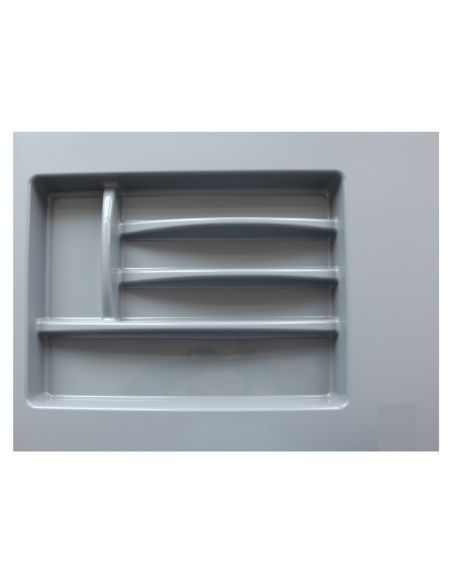 Лоток для столових приладів сірий 300-350 