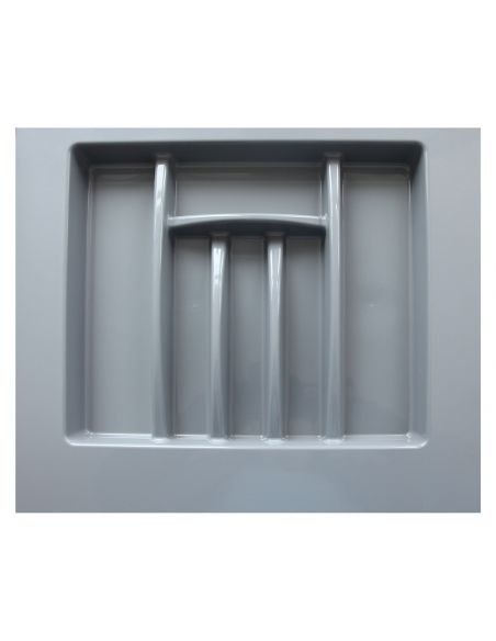 Лоток для столових приладів сірий 500