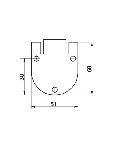Крепление верхнее Fast
