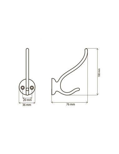 Крючок WP-8906