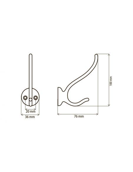 Крючок WP-8906