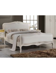 Ліжко Богемія1,6х2,0 античний білий