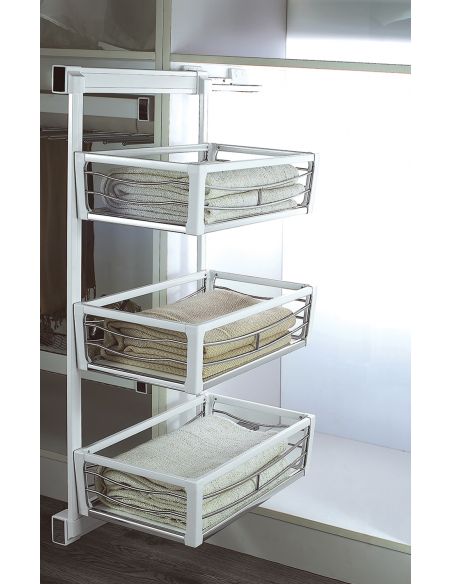 Кош висувний 3 яруса повн.висув.з доводчиком 60 і 80 см...