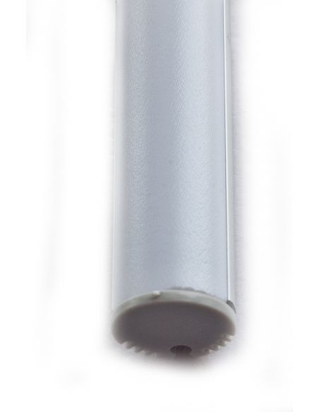 Профиль круглый  для LED анодированный алюминий 2м