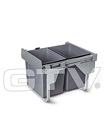 Ведро GTV-сегрегатор для шкафа 450мм низкий