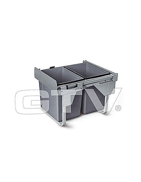 Ведро GTV-сегрегатор для шкафа 450мм низкий