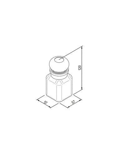 Баночки під спеції на релинг.