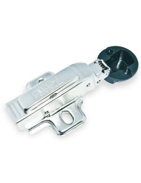 Петля під скло накладна (з доводчиком). Linken System