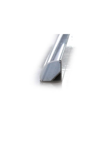 Профиль кутовий для LED белый 2м