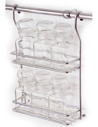 Баночки під спеції на релинг.