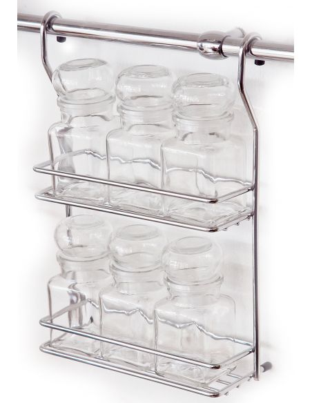 Баночки под специи на релинг