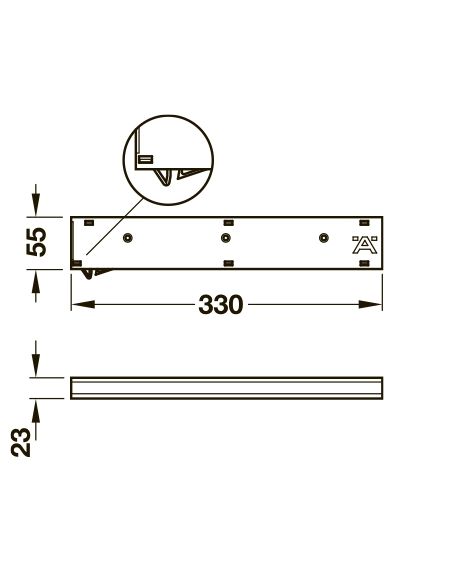 Механизм плавного закрывания Smuso CD