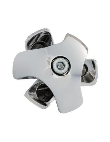 Крепеж тройной (левый/правый) хром (R-2DX/SX)