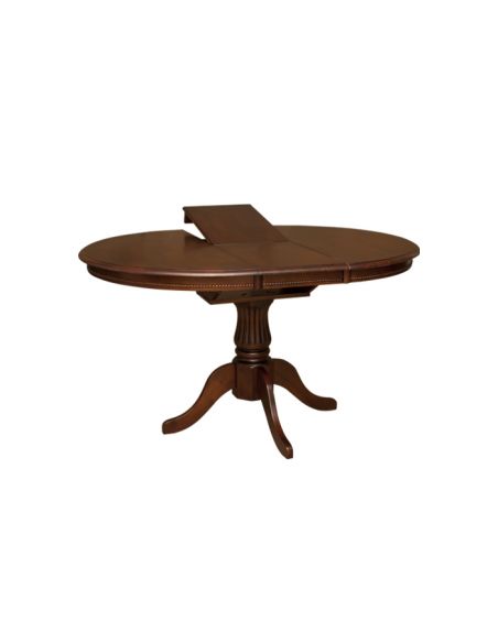 Стол Анжелика 1,0 круглый каштан