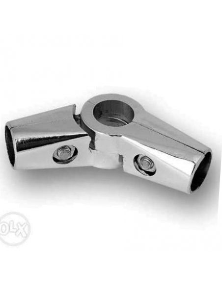 Соединение трубы поворотное хром (R-43)