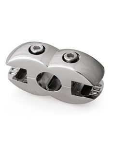 Кріплення подвійне для панелі хром (R-7А)