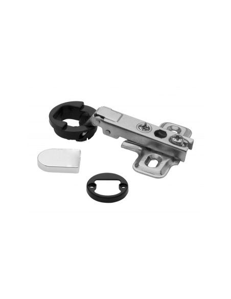 Петля під скло накладна