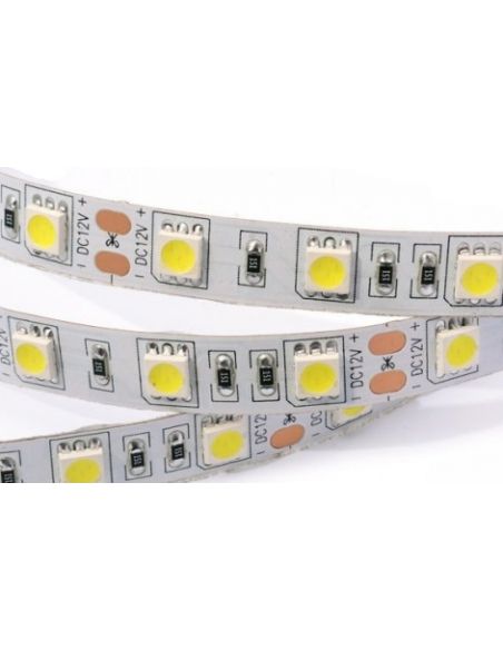 Лента LED 5050 холодный белый (неизол.) 14,4Вт./м.п. 60LED/м.п.