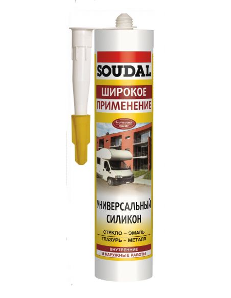 Силіконовий герметик SOUDAL 300гр