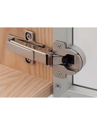 Петля Salice для алюмінієвого профілю з доводчиком.