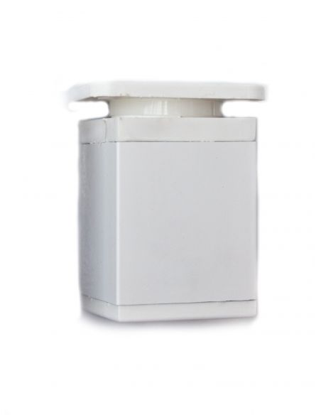 Ножка алюминий квадрат 40х40 H-60 Белая