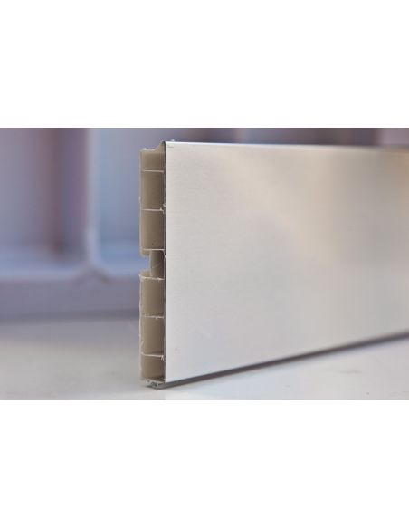 Цокольная планка алюміній H-100 4000мм VOLPATO