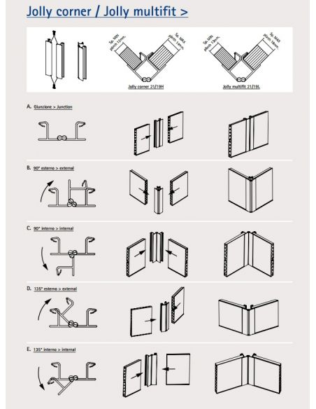 Угол универсальный к цоколю белый H-100 VOLPATO