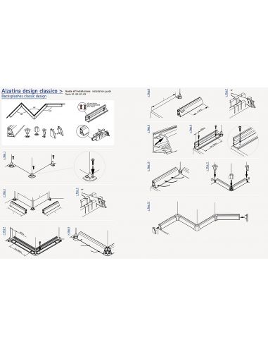 Угол внутренний к плинтусу VOLPATO серый
