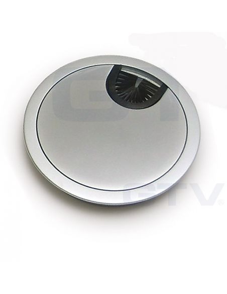 Заглушка кабельная металл алюминий PM-LBF160-05