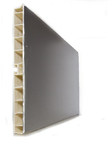 Цокольная планка алюминий шлиф. H-150мм L-4000мм VOLPATO