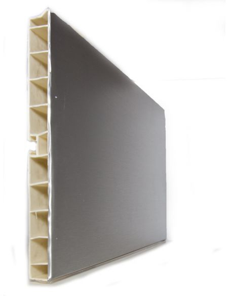 Цокольная планка алюміній шліф. H-150 4000мм VOLPATO