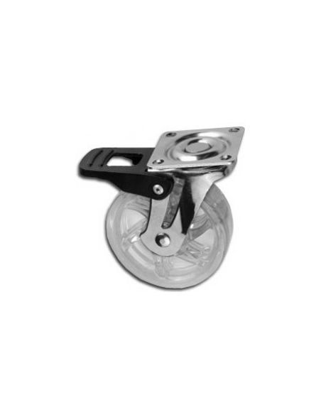 Ролик SHIFT D-75 прозрачный с тормозом GTV