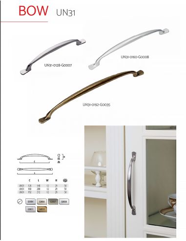 Ручка UN-31/128 AB Gamet