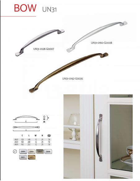 Ручка UN-31/128 AB Gamet