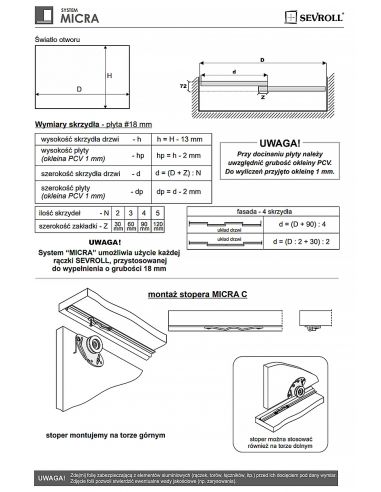 Комплект роликов для системы MICRA