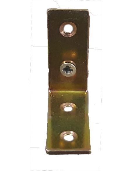 Уголок металлический одинарный 40х40х20мм GTV (№9)