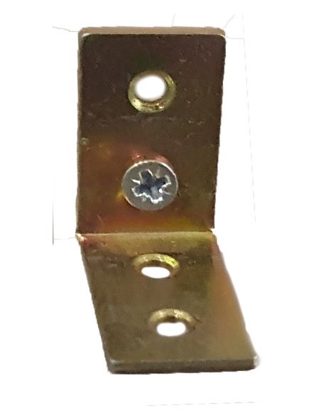 Кутник металевий одинарний 30х30х18мм GTV (№5)