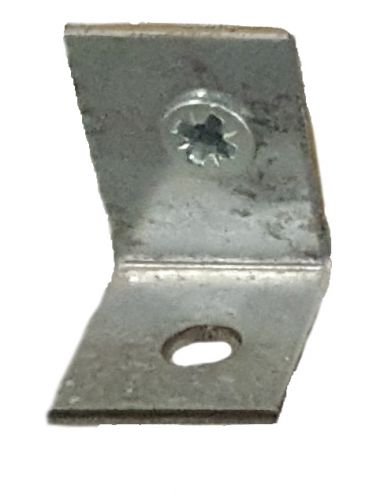 Кутник металевий одинарний 20х20х15мм (№2)