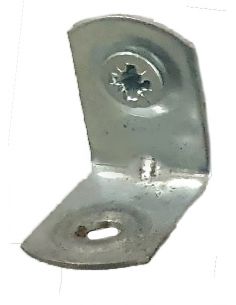 Кутник металевий одинарний 20х20х15мм (№1)