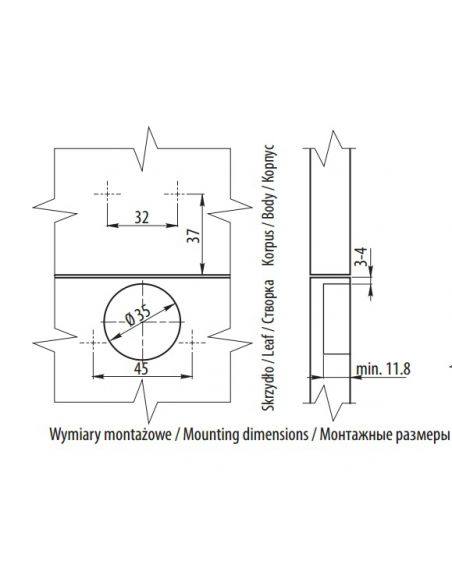 Петля полунакладная GTV