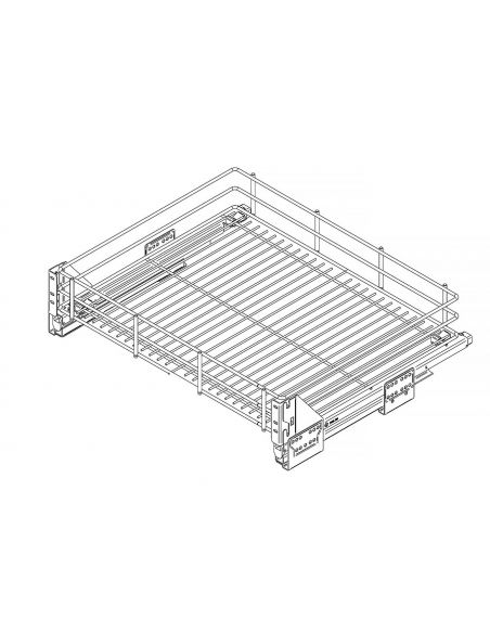 Корзина низкая Variant Multi с креплением фасада