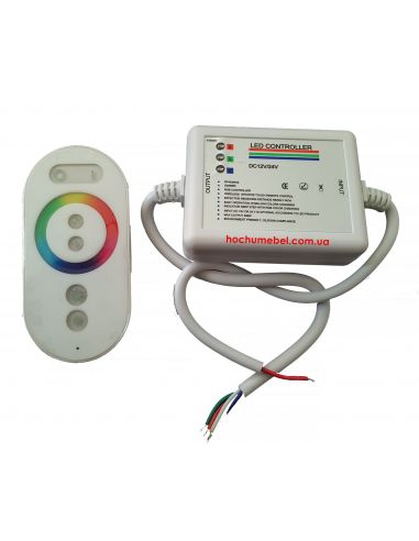 Контролер LED стрічки RGB c радіопультом 16bit 12V/24V