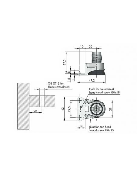 Опора шафова  IG
