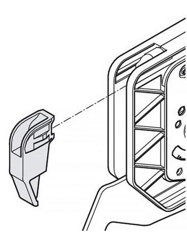 Обмежувач кута відкривання на 90 ° для FREE FOLD пластик