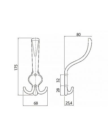 Крючок ORVIETO A0 GTV